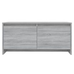 Berkfield Home Coffee Table Grey Sonoma 90x50x41.5 cm Engineered Wood - thumbnail 5