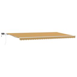 Berkfield Home Manual Retractable Awning with LED Multicolour Stripe 600x300 cm - thumbnail 2