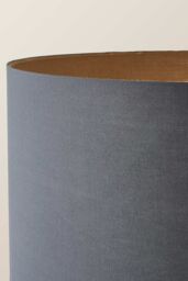 ValueLights Camden Brushed Chrome Tripod Floor Lamp with Charcoal Drum Lamp Shade - thumbnail 4