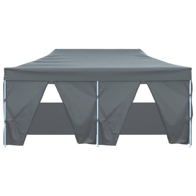Berkfield Home Professional Folding Party Tent with 3 Sidewalls 3x4 m Steel Anth… in Grey - image 1