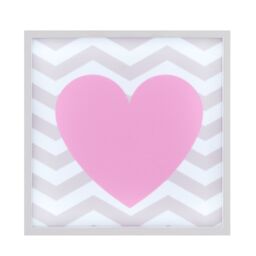 Orsina Premier Kids Pink Heart LED Light Box - thumbnail 1