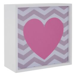 Orsina Premier Kids Pink Heart LED Light Box - thumbnail 2