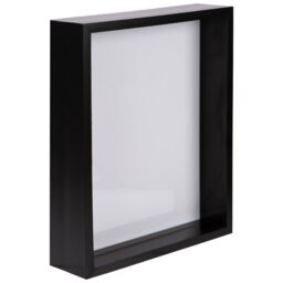"Nicola Spring 3D Deep Box Photo Frame - 8 x 10"" - Pack of 1 in Black" - thumbnail 1