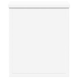 Berkfield Home Storage Box White 30x35x35 cm Engineered Wood - Size: 30 x 35 x 35 cm - thumbnail 4