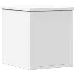 Berkfield Home Storage Box White 30x35x35 cm Engineered Wood - Size: 30 x 35 x 35 cm - thumbnail 2