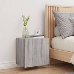 Berkfield Home TV Wall Cabinet Grey Sonoma 40.5x30x40 cm Engineered Wood - thumbnail 1