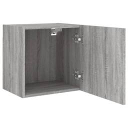 Berkfield Home TV Wall Cabinet Grey Sonoma 40.5x30x40 cm Engineered Wood - thumbnail 6