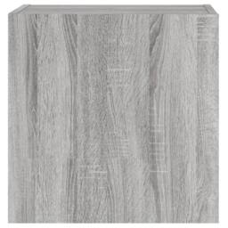 Berkfield Home TV Wall Cabinet Grey Sonoma 40.5x30x40 cm Engineered Wood - thumbnail 7
