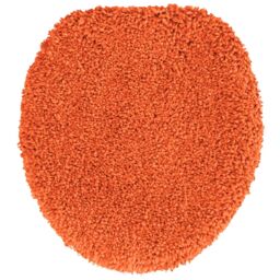 Berkfield Home 3 Piece Bath Mat Set Orange Polypropylen Non-Slip - Size: Medium - thumbnail 5