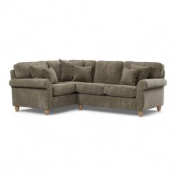 The Great Sofa Company Flora 1 Corner 2 Sofa Glory Winter Moss in Dark Green - thumbnail 2