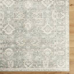 Livabliss Galey Alix Collins Avenue I-Vintage Green Beige Traditional Fringe Living Rug - Size: 160 cm x 215 cm - thumbnail 7