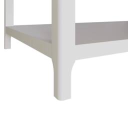 Havendro Linen Cream Oak Veneer Storage Shelf Coffee Table - thumbnail 4