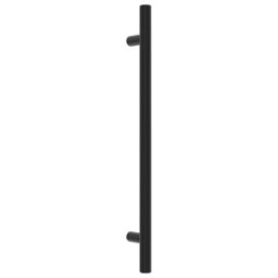 Berkfield Home Cabinet Handles 10 pcs Black 192 mm Stainless Steel - thumbnail 3