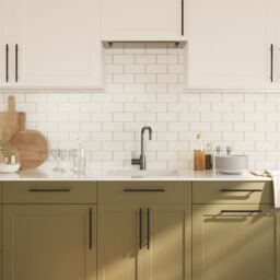Berkfield Home Cabinet Handles 10 pcs Black 192 mm Stainless Steel - thumbnail 4