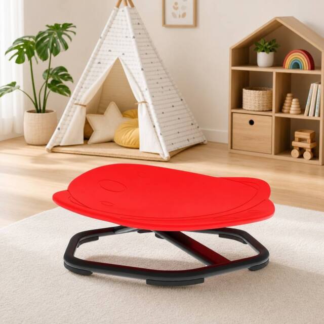 STILVORA Kids' Spinning Chair with 360° Spin Red - image 1