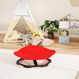 STILVORA Kids' Spinning Chair with 360° Spin Red - thumbnail 9