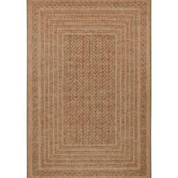 THE RUGS Indoor Outdoor Limonero Rug Sisal Look Durable Rectangular Pile in Beige - Size: 160 cm x 230 cm - thumbnail 1