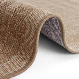 THE RUGS Indoor Outdoor Limonero Rug Sisal Look Durable Rectangular Pile in Beige - Size: 160 cm x 230 cm - thumbnail 3