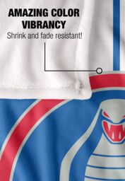 Shelby Cobra Racing Stripe Silky Touch Super Soft Throw Blanket 152 X 127 cm in White - thumbnail 4