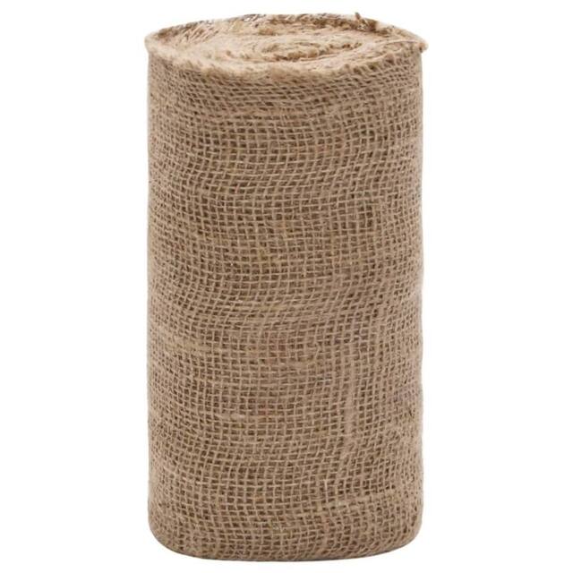 Berkfield Home Jute Roll 0.25x50 m 100% Jute 200 gsm in Tan - image 1