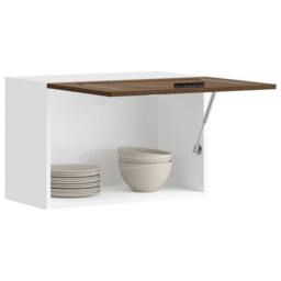 Berkfield Home Kitchen Wall Cabinet Porto Brown Oak Engineered Wood - thumbnail 2