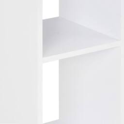 Berkfield Home Durable Bar Table White & Sonoma Oak 60x60x110 cm - Size: 60 x 60 x 110 cm - thumbnail 5