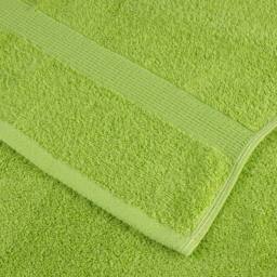 Berkfield Home Premium Hand Towels SOLUND 4 pcs Apple Green 50x100 cm 600 gsm - thumbnail 6