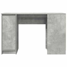 Berkfield Home Desk Concrete Grey 120x42x76 cm Engineered Wood - Size: 120 x 42 x 76 cm - thumbnail 6
