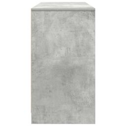 Berkfield Home Desk Concrete Grey 120x42x76 cm Engineered Wood - Size: 120 x 42 x 76 cm - thumbnail 7