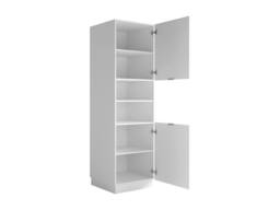 Vente-unique Complete Kitchen & Tall Unit Set - White & Natural - CARMEO in Light Oak - thumbnail 8