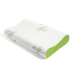 GAVENO CAVAILIA Bamboo Contour Pillow in White