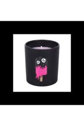 KDMD Black Cherry Vanilla Scented Glass Candle With 28 Hour Burn - thumbnail 3