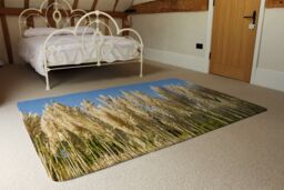 Benjamin Tate Design Pampus Grass Designer Rug in Natural - Size: Large - thumbnail 3
