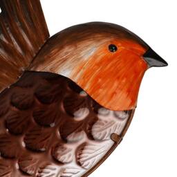 Country Living Robin Wall Decor in Brown - thumbnail 4