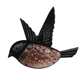 Country Living Robin Wall Decor in Brown - thumbnail 5