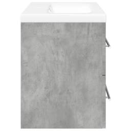 Berkfield Home Durable 2 Piece Bathroom Furniture Set Concrete Grey Engineered Wood - thumbnail 5