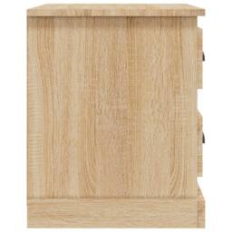 Berkfield Home Bedside Cabinet Sonoma Oak 39x39x47.5 cm Engineered Wood in Brown - thumbnail 8