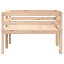 Berkfield Home Metal Bed Frame with Headboard & Footboard White 150x200 cm Kin… in Brown - Size: Small Single - thumbnail 6