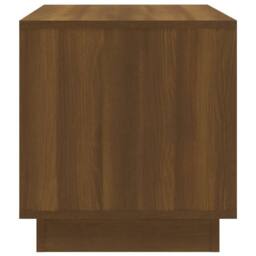 Berkfield Home TV Cabinet Brown Oak 70x41x44 cm Engineered Wood - Size: 70 x 41 x 44 cm - thumbnail 7