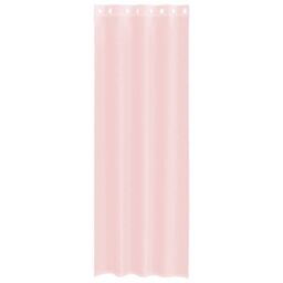 Berkfield Home Voile Curtains with Grommets 2 pcs Light Pink 140x260 cm - thumbnail 4