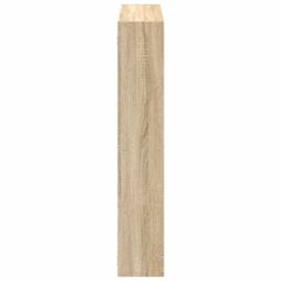 Berkfield Home Wall Cube Shelf 12 Compartments Sonoma Oak Engineered Wood in Brown - thumbnail 5