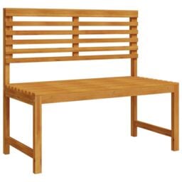 Berkfield Home 5-Piece Acacia Wood Garden Bench Set in Brown - thumbnail 5