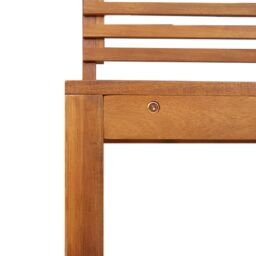 Berkfield Home 5-Piece Acacia Wood Garden Bench Set in Brown - thumbnail 9