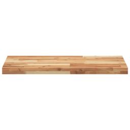 Berkfield Home Floating Shelves 3 pcs 80x40x4 cm Oil Finished Solid Wood Acacia in Brown - Size: 80 x 40 x 4 cm - thumbnail 4