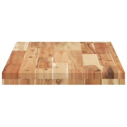 Berkfield Home Floating Shelves 3 pcs 80x40x4 cm Oil Finished Solid Wood Acacia in Brown - Size: 80 x 40 x 4 cm - thumbnail 5