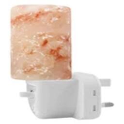 EONLION Natural Himalayan Pink Salt Lamp Night Light with UK Plug & Bulb - thumbnail 1
