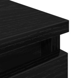 Berkfield Home TV Cabinet Black 40x35x54 cm Engineered Wood - Size: 40 x 35 x 54 cm - thumbnail 9