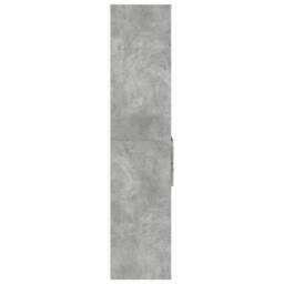 Berkfield Home Highboard Concrete Grey 50x42.5x185 cm Engineered Wood - thumbnail 5