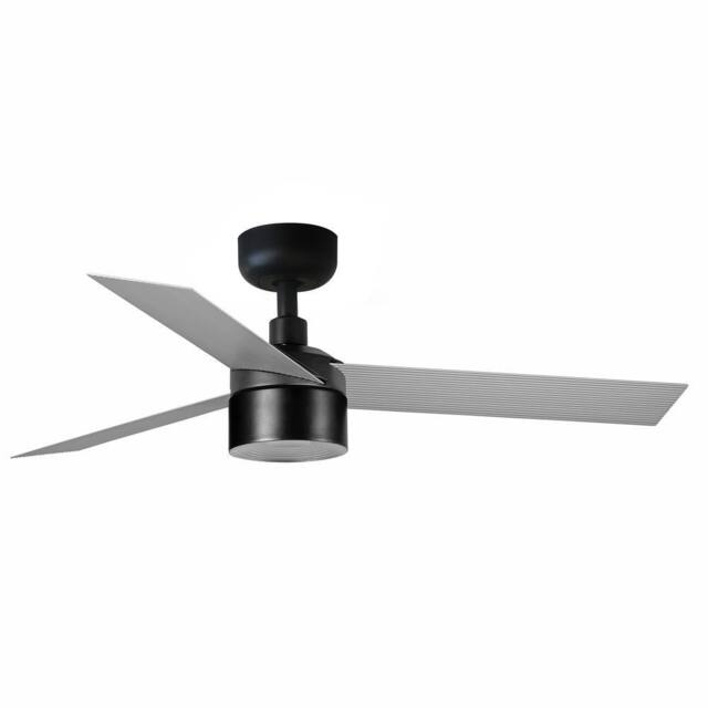 Netlighting Cruiser 106cm TEK LED Ceiling Fan Matt Black Aluminium Blades 3000K - image 1
