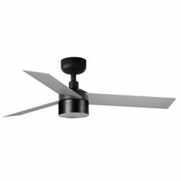 Netlighting Cruiser 106cm TEK LED Ceiling Fan Matt Black Aluminium Blades 3000K